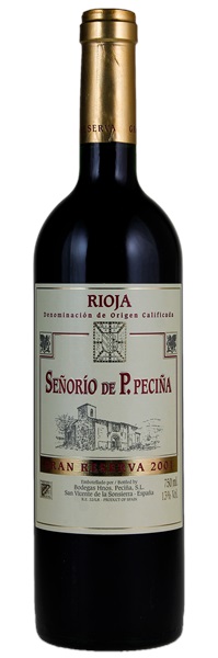 2001 Bodegas Hermanos Peciña Rioja Senorio de P. Pecina Gran Reserva, 750ml