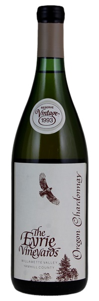 1993 The Eyrie Vineyards Reserve Chardonnay, 750ml
