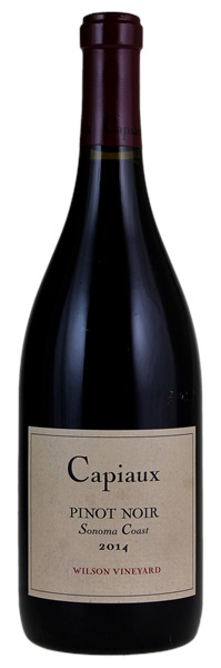 2014 Capiaux Wilson Vineyard Pinot Noir, 750ml