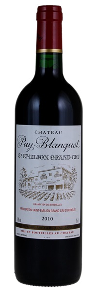 2010 Château Puy Blanquet, 750ml
