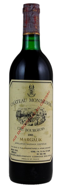 1983 Château Monbrison, 750ml