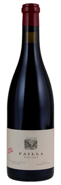 2014 Failla Occidental Ridge Whole Cluster Pinot Noir, 750ml
