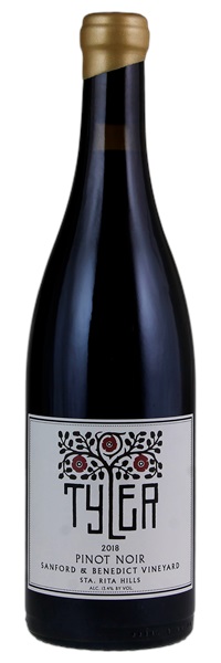 2018 Tyler Winery Sanford & Benedict Vineyard Pinot Noir, 750ml