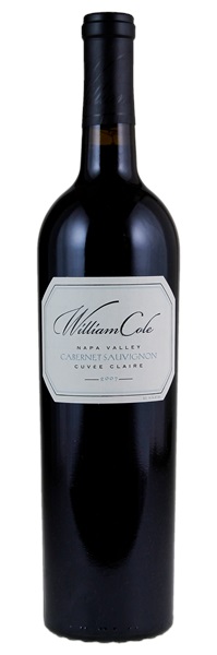 2007 William Cole Cuvee Claire Cabernet Sauvignon, 750ml
