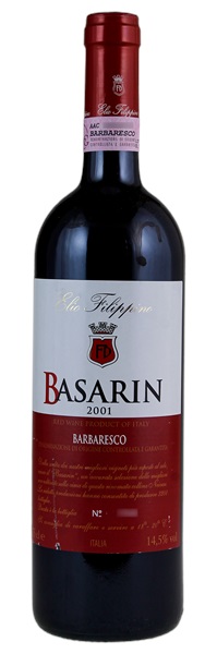2001 Elio Filippino Barbaresco Basarin, 750ml