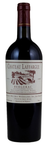1995 Château Laffargue Rouge, 750ml