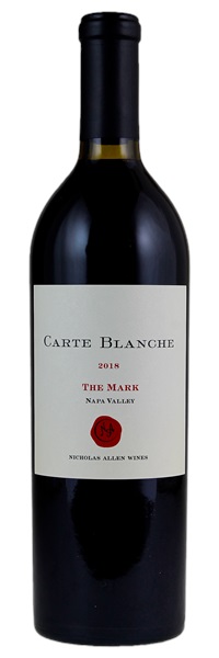 2018 Nicholas Allen Wines Carte Blanche The Mark, 750ml