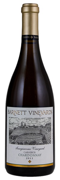 2011 Barnett Vineyards Sangiacomo Chardonnay, 750ml