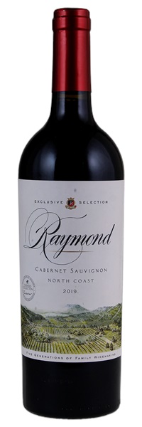 2019 Raymond Exclusive Selection North Coast Cabernet Sauvignon, 750ml