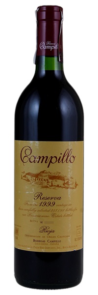 1999 Campillo Rioja Reserva, 750ml