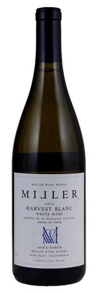 2012 Miller Wine Works Harvest Blanc, 750ml