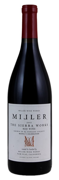 2011 Miller Wine Works The Sierra Works Fair Play, 750ml
