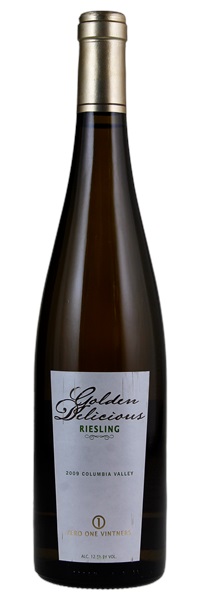 2009 Zero One Vintners Golden Delicious Riesling, 750ml