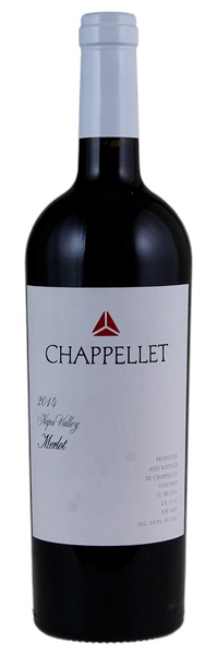 2014 Chappellet Vineyards Merlot, 750ml
