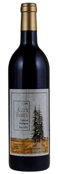 1984 Allen Family Cabernet Sauvignon, 750ml