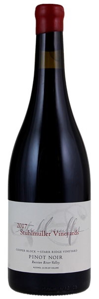 2017 Stuhlmuller Vineyards Starr Ridge Vineyard - Cooper Block Pinot Noir, 750ml