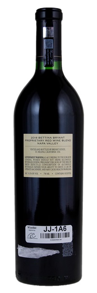 2018 Bryant Family Vineyard Bettina Bryant Proprietary Red, 750ml