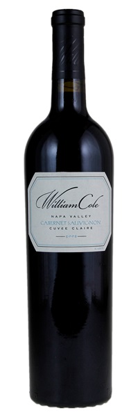 2008 William Cole Cuvee Claire Cabernet Sauvignon, 750ml