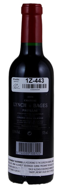 2009 Château Lynch-Bages, 375ml