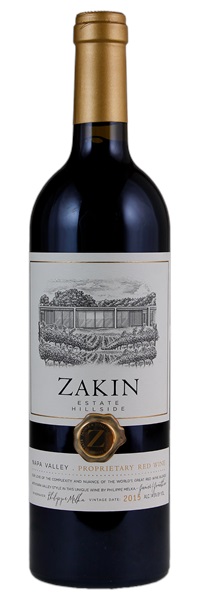 2015 Zakin Family Estate Hillside Proprietary Red Wine, 750ml