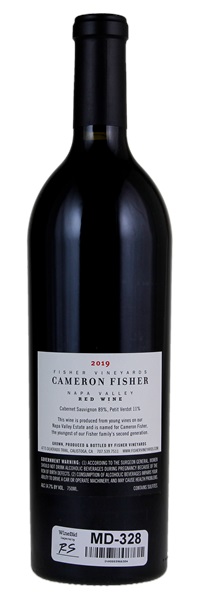 2019 Fisher Vineyards Cameron Vineyard Cabernet Sauvignon, 750ml