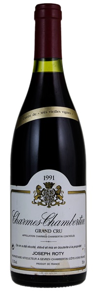 1991 Joseph Roty Charmes-Chambertin Tres Vieilles Vignes, 750ml