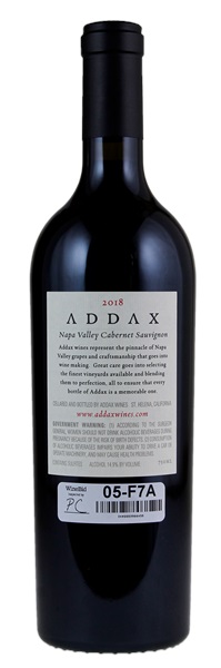 2018 Addax Cabernet Sauvignon, 750ml