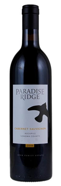 2018 Paradise Ridge Rockpile Vineyard Cabernet Sauvignon, 750ml