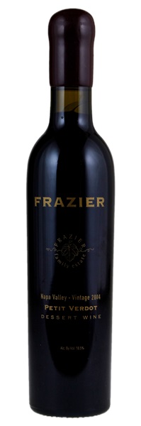 2004 Frazier Family Estate Dessert Wine Petit Verdot, 375ml