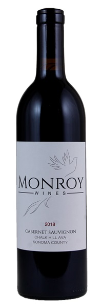 2018 Monroy Wines Chalk Hill Cabernet Sauvignon, 750ml