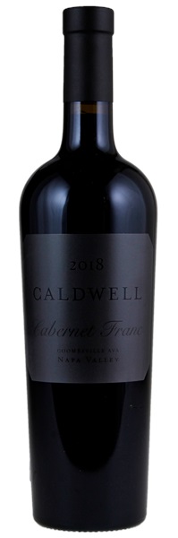 2018 Caldwell Vineyards Cabernet Franc, 750ml