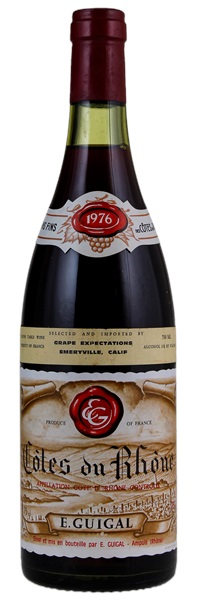 1976 E. Guigal Côtes du Rhône, 750ml