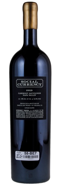 2019 Dakota Shy Social Currency Cabernet Sauvignon, 1.5ltr