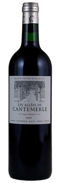 2009 Les Allees de Cantemerle, 750ml