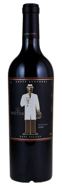 2006 Krupp Brothers The Doctor Red Wine, 750ml