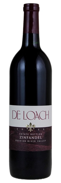 2000 De Loach Vineyards Estate Bottled Zinfandel, 750ml