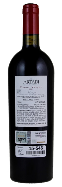 2005 Artadi Rioja Pagos Viejos, 750ml