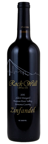 2012 Rock Wall Wine Co. Julie's Vineyard Zinfandel, 750ml
