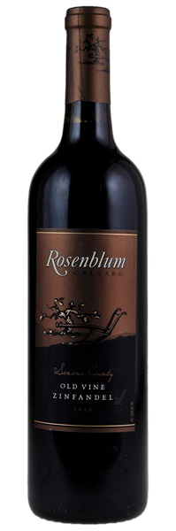 2010 Rosenblum Old Vines Zinfandel, 750ml