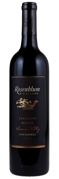 2010 Rosenblum Cullinane Vineyard Reserve Zinfandel, 750ml