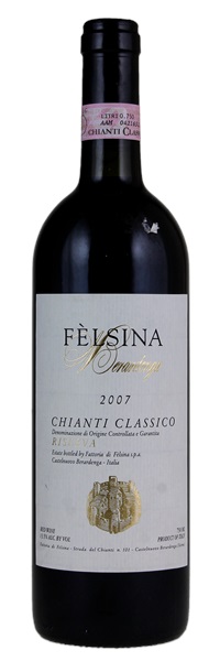 2007 Fattoria di Felsina Chianti Classico Riserva, 750ml