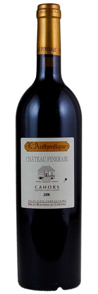 2006 Chateau Pineraie Cahors L'Authentique, 750ml