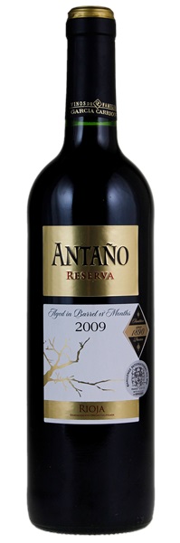 2009 García Carrión Rioja Antano Reserva, 750ml