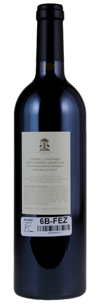 2017 Cornell Vineyards Cabernet Sauvignon, 750ml