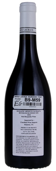 2018 Arnoux-Lachaux Bourgogne Pinot Fin, 750ml