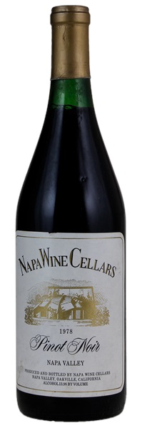 1978 Napa Cellars Pinot Noir, 750ml