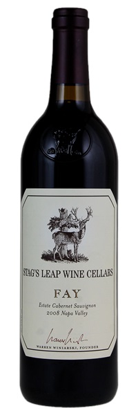 2008 Stag's Leap Wine Cellars Fay Vineyard Cabernet Sauvignon, 750ml