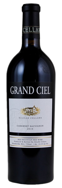 2016 Delille Cellars Grand Ciel Cabernet Sauvignon, 750ml