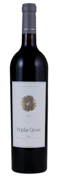 2015 Poplar Grove Winery CSM, 750ml