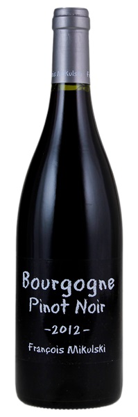 2012 Francois Mikulski Bourgogne Rouge, 750ml